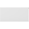 Mexen CCF22 Flat radiador plano 300 x 1800 mm, conexión inferior central, 1621 W, blanco - W6C22F-030-180-00