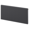 Mexen CC11 Plattenheizkörper 600 x 1200 mm, untere mittlere Anschluss, 1120 W, Anthrazit - W6C11-060-120-66