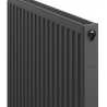 Mexen CC11 Plattenheizkörper 600 x 1200 mm, untere mittlere Anschluss, 1120 W, Anthrazit - W6C11-060-120-66