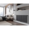 Mexen CC11 Plattenheizkörper 600 x 1200 mm, untere mittlere Anschluss, 1120 W, Anthrazit - W6C11-060-120-66