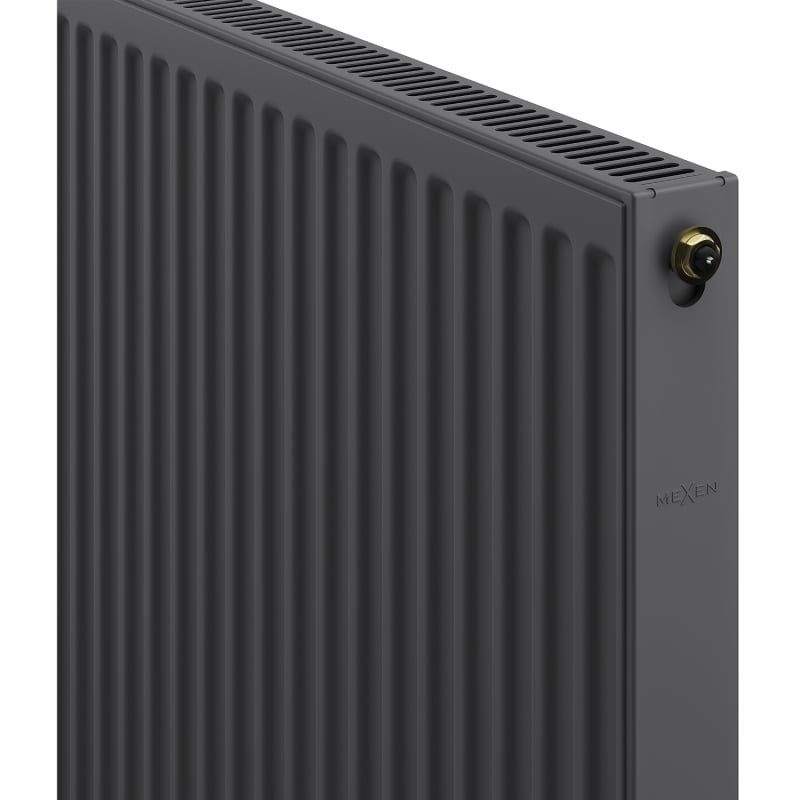 Mexen CC11 paneelradiaator 600 x 2200 mm, alumine keskühendus, 2053 W, antratsiit - W6C11-060-220-66