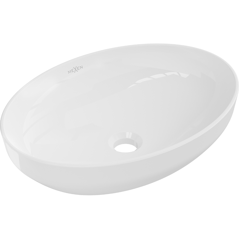 Mexen Cornelia countertop washbasin 50 x 37 cm, white - 21885000