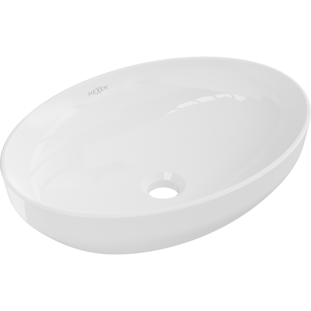 Mexen Cornelia lavabo sobre encimera 50 x 37 cm, blanco - 21885000