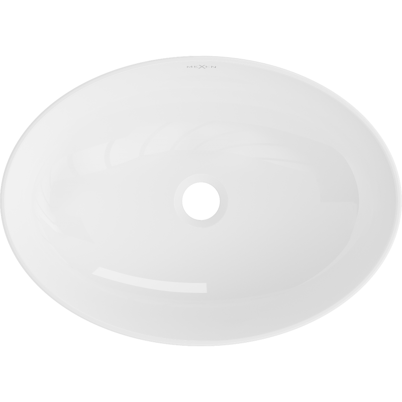 Mexen Cornelia lavabo à poser 50 x 37 cm, blanc - 21885000