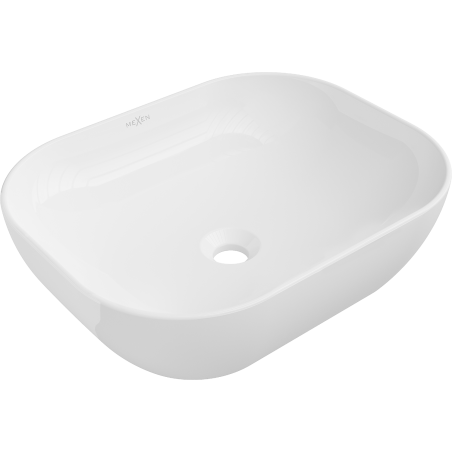 Mexen Rosa lavabo da appoggio 50 x 40 cm, bianco - 21095000