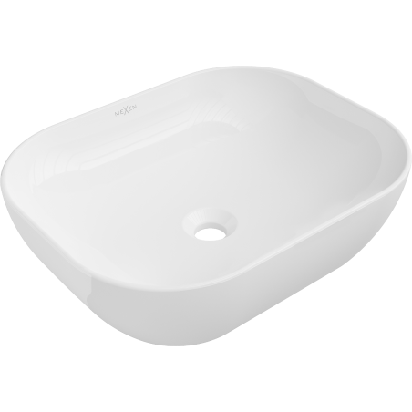 Mexen Rosa lavatório de bancada 50 x 40 cm, branco - 21095000