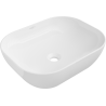 Mexen Rosa lavabo de sobre encimera 50 x 40 cm, blanco - 21095000