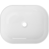 Mexen Rosa lavabo sobre encimera 50 x 40 cm, blanco - 21095000