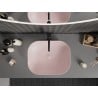 Mexen Rosa opzetwastafel 50 x 40 cm, roze mat - 21095044