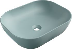 Mexen Rosa countertop washbasin 50 x 40 cm light green matte - 21095048