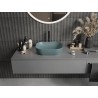 Mexen Rosa lavabo à poser 50 x 40 cm vert clair mat - 21095048