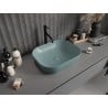 Mexen Rosa countertop washbasin 50 x 40 cm light green matte - 21095048