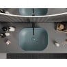 Mexen Rosa countertop washbasin 50 x 40 cm light green matte - 21095048