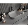 Mexen Rosa countertop basin 50 x 40 cm light grey matte - 21095061