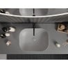 Mexen Rosa countertop basin 50 x 40 cm light grey matte - 21095061