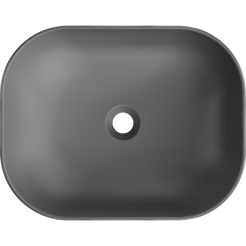Mexen Rosa countertop sink 50 x 40 cm, dark gray matte - 21095071