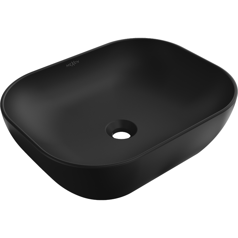 Mexen Rosa Tasolavuaallas 50 x 40 cm, musta matta - 21095085