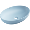 Mexen Cornelia countertop basin 50 x 37 cm, blue matte - 21885049