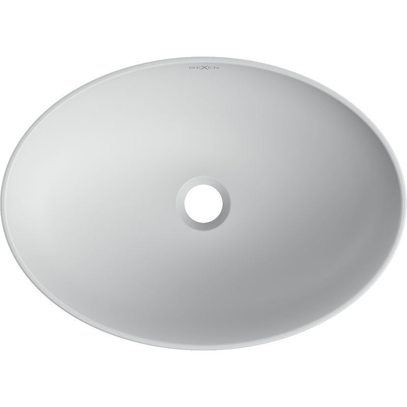 Mexen Cornelia countertop basin 50 x 37 cm, platinum matte - 21885063