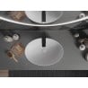 Mexen Cornelia countertop washbasin 50 x 37 cm, platinum matte - 21885063