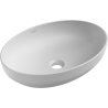Mexen Cornelia lavabo à poser 50 x 37 cm, platine mat - 21885063