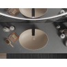Mexen Cornelia countertop washbasin 50 x 37 cm, matte cappuccino - 21885064