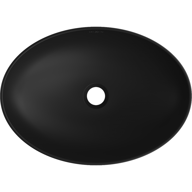 Mexen Cornelia countertop sink 50 x 37 cm, black matte - 21885085