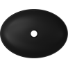 Mexen Cornelia tasolle asetettava pesuallas 50 x 37 cm, musta matta - 21885085