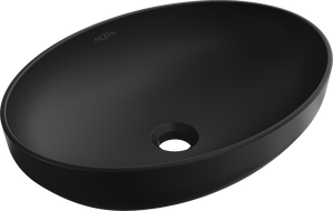 Mexen Cornelia virsmas izlietne 50 x 37 cm, melna matēta - 21885085