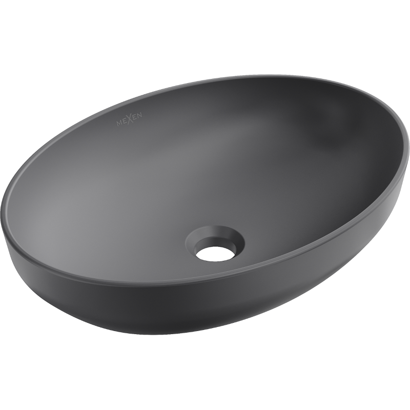 Mexen Cornelia tiskiallas 50 x 37 cm, tumma harmaa matta - 21885071