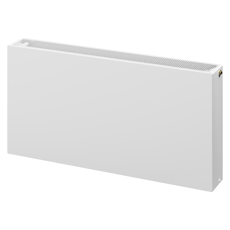 Mexen Flat CCF33 Plattenheizkörper 400 x 1400 mm, Anschluss unten mittig, 2214 W, weiß - W6C33F-040-140-00