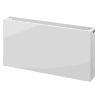 Mexen Flat CCF33 Plattenheizkörper 400 x 1400 mm, Anschluss unten mittig, 2214 W, weiß - W6C33F-040-140-00