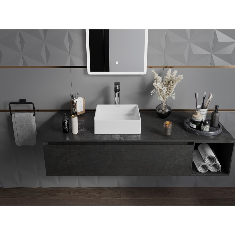 Mexen Goya opbouw wastafel 35 x 35 cm, wit - 22183500