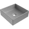 Mexen Goya tafelwastafel 35 x 35 cm, lichtgrijs mat - 22183561