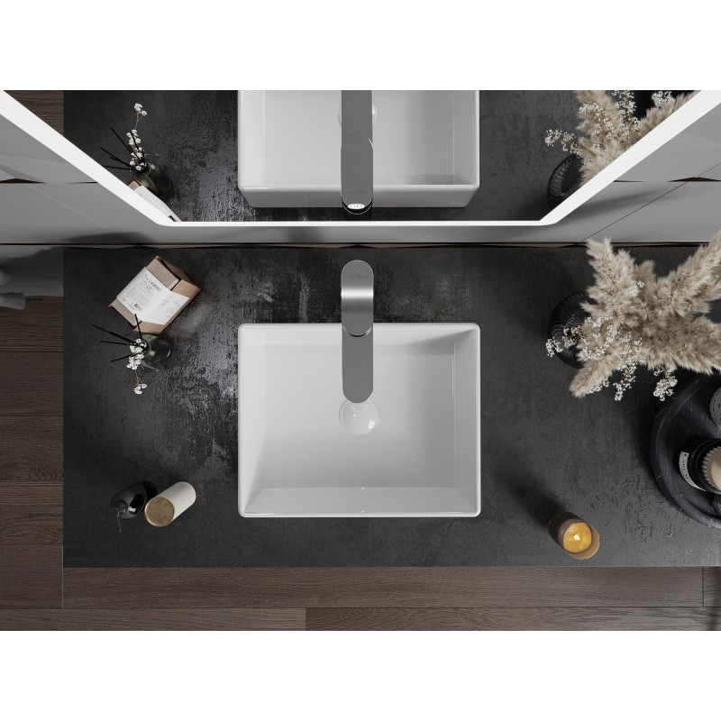 Mexen Goya lavabo de comptoir 40 x 32 cm, blanc - 22184000