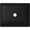 Mexen Goya lavabo sobre encimera 40 x 32 cm, negro mate - 22184085