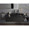 Mexen Goya opbouwwastafel 40 x 32 cm, zwart mat - 22184085