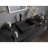 Mexen Goya opbouwwastafel 40 x 32 cm, zwart mat - 22184085