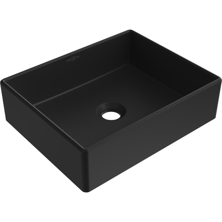 Mexen Goya lavabo à poser 40 x 32 cm, noir mat - 22184085