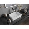 Mexen Goya lavabo à poser 45 x 32 cm, blanc - 22184500