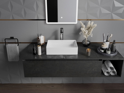 Mexen Goya lavabo sobre encimera 45 x 32 cm, blanco - 22184500