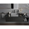 Mexen Goya opbouwwasbak 45 x 32 cm, lichtgrijs mat - 22184561