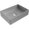 Mexen Goya umivaonik nadpultni 45 x 32 cm, svijetlo siva mat - 22184561