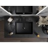 Mexen Goya opbouw wasbak 45 x 32 cm, mat zwart - 22184585