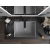 Mexen Goya lavabo à poser 51 x 37 cm, gris clair mat - 22185061