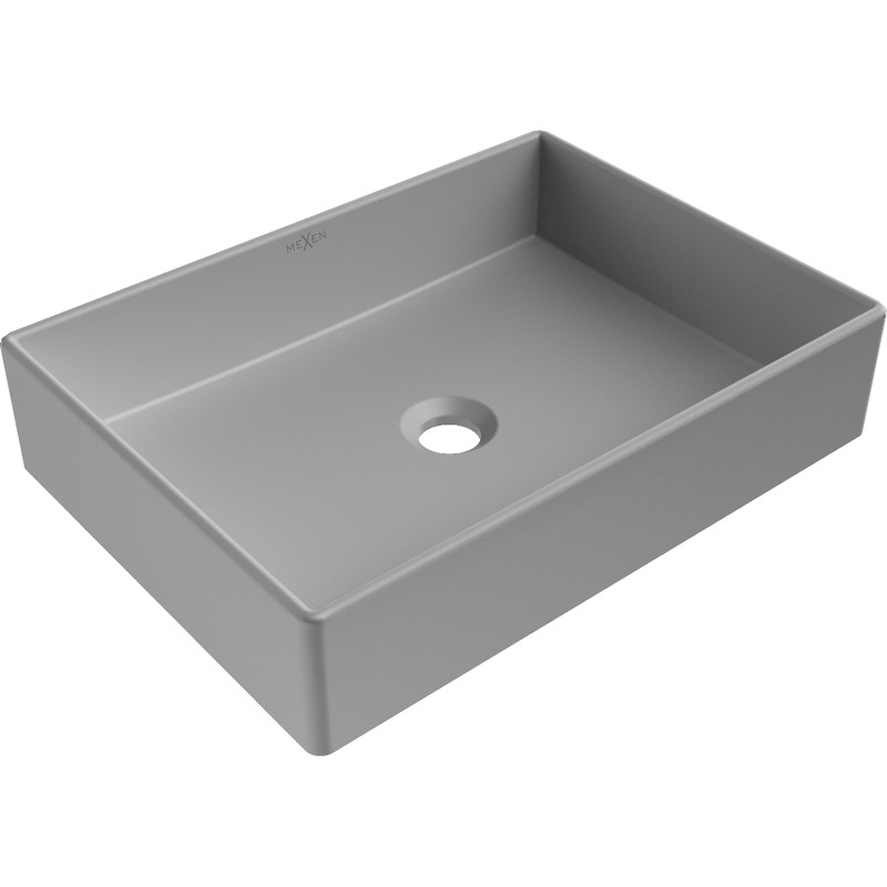 Mexen Goya lauapealne valamu 51 x 37 cm, helehall matt - 22185061