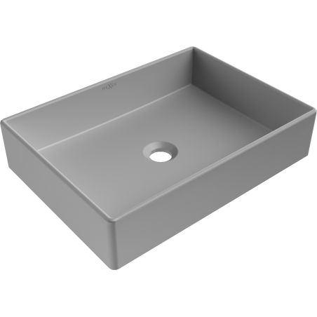 Mexen Goya lavabo à poser 51 x 37 cm, gris clair mat - 22185061