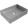 Mexen Goya lauapealne valamu 51 x 37 cm, helehall matt - 22185061