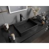 Mexen Goya lauapealne valamu 51 x 37 cm, must matt - 22185085