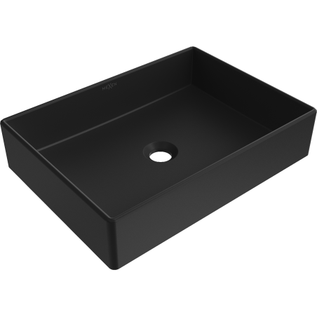 Mexen Goya lavabo à poser 51 x 37 cm, noir mat - 22185085